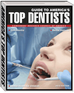 Book cover for Guide to America's top dentists